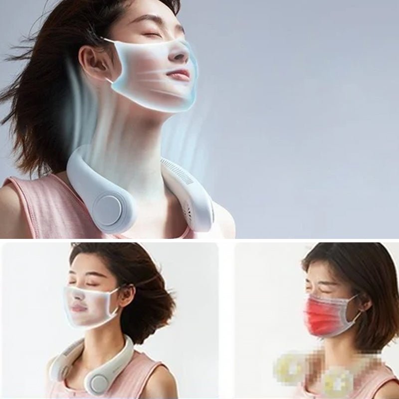 Tragbarer NeckFan™ Tragbarer Mini-Nackenventilator