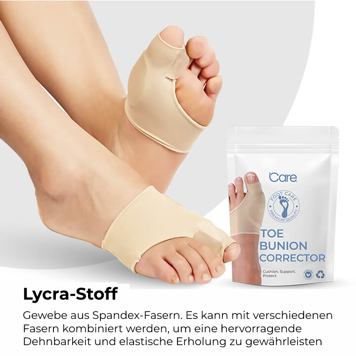 BunionCare® Orthopädischer Hallux valgus-Korrektor 1+1 GRATIS!