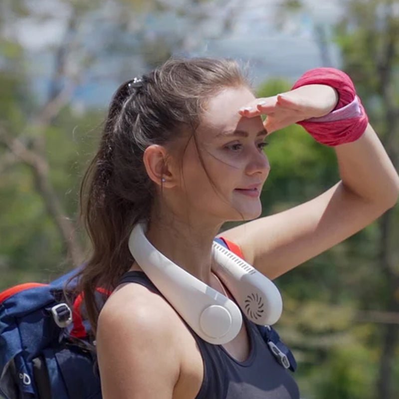 Tragbarer NeckFan™ Tragbarer Mini-Nackenventilator