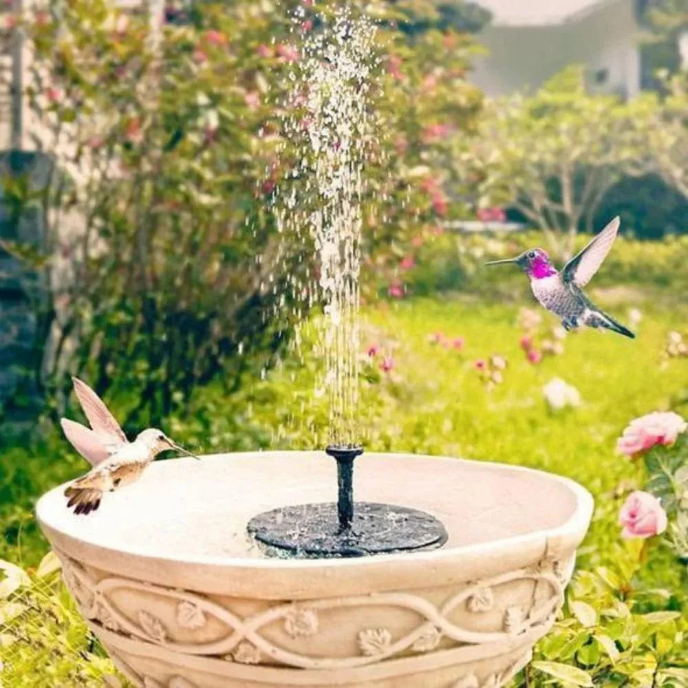 ☀️ SolarBrunnen™ – 1+1 GRATIS! Zwei Springbrunnen für einen erfrischenden Sommergarten