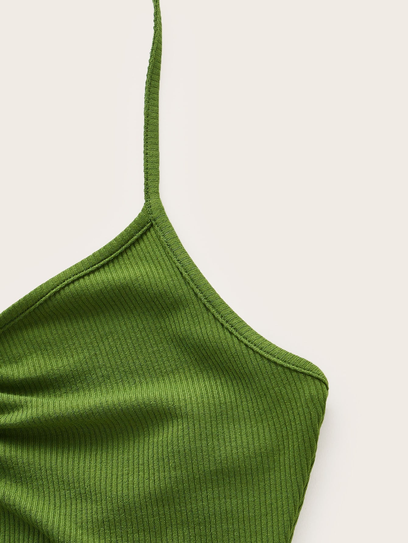 Trägertop mit Ring Bindung, Kreuzgurt auf Rücken