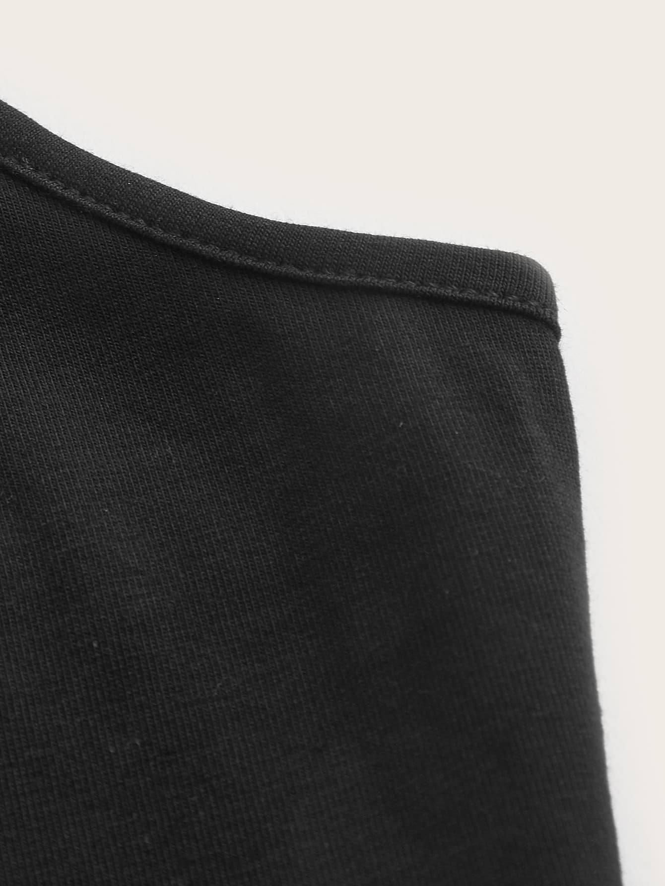 Crop T-Shirt mit Cut-Out, Neckholder