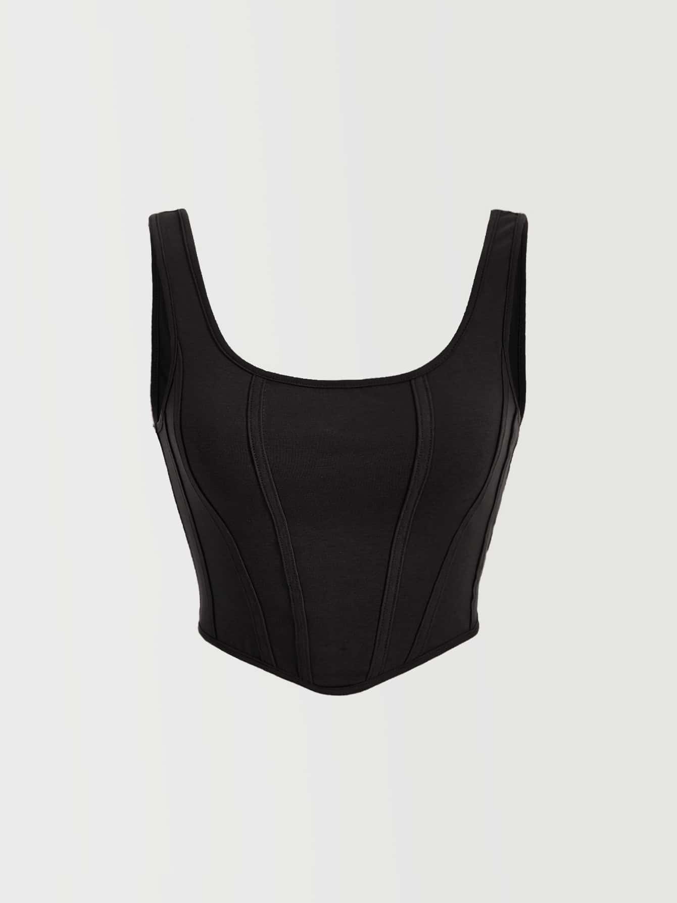 Tank Top mit U-Ausschnitt