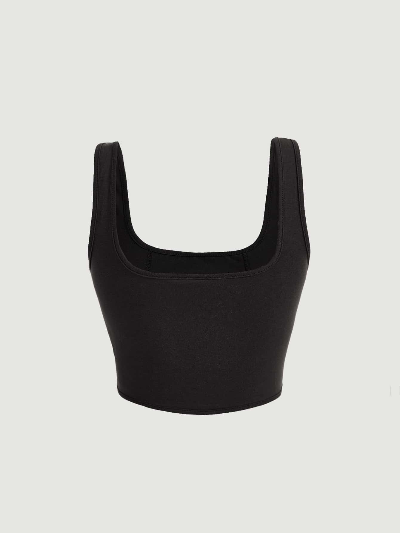 Tank Top mit U-Ausschnitt