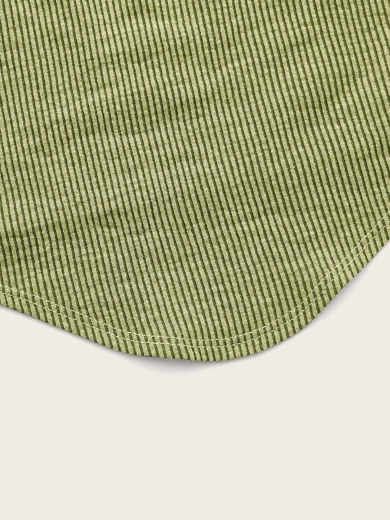 Crop Tube Top mit Rippenstrick Strass, Ring Dekor, Bandana Saum