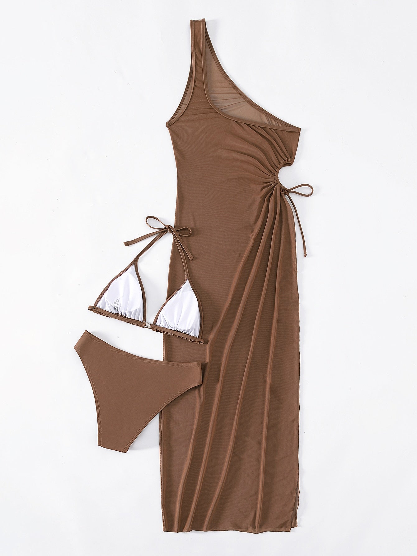 Triangle-Bikini mit Neckholder, & Cover-Up