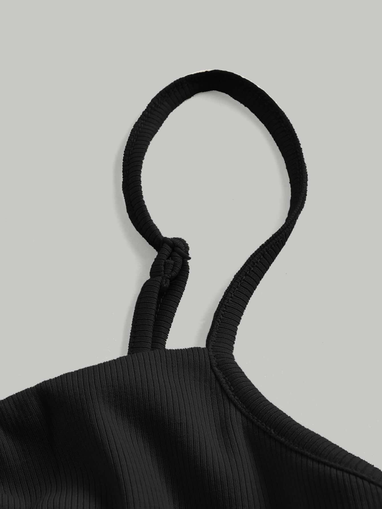 Cami Top mit Zipfelsaum