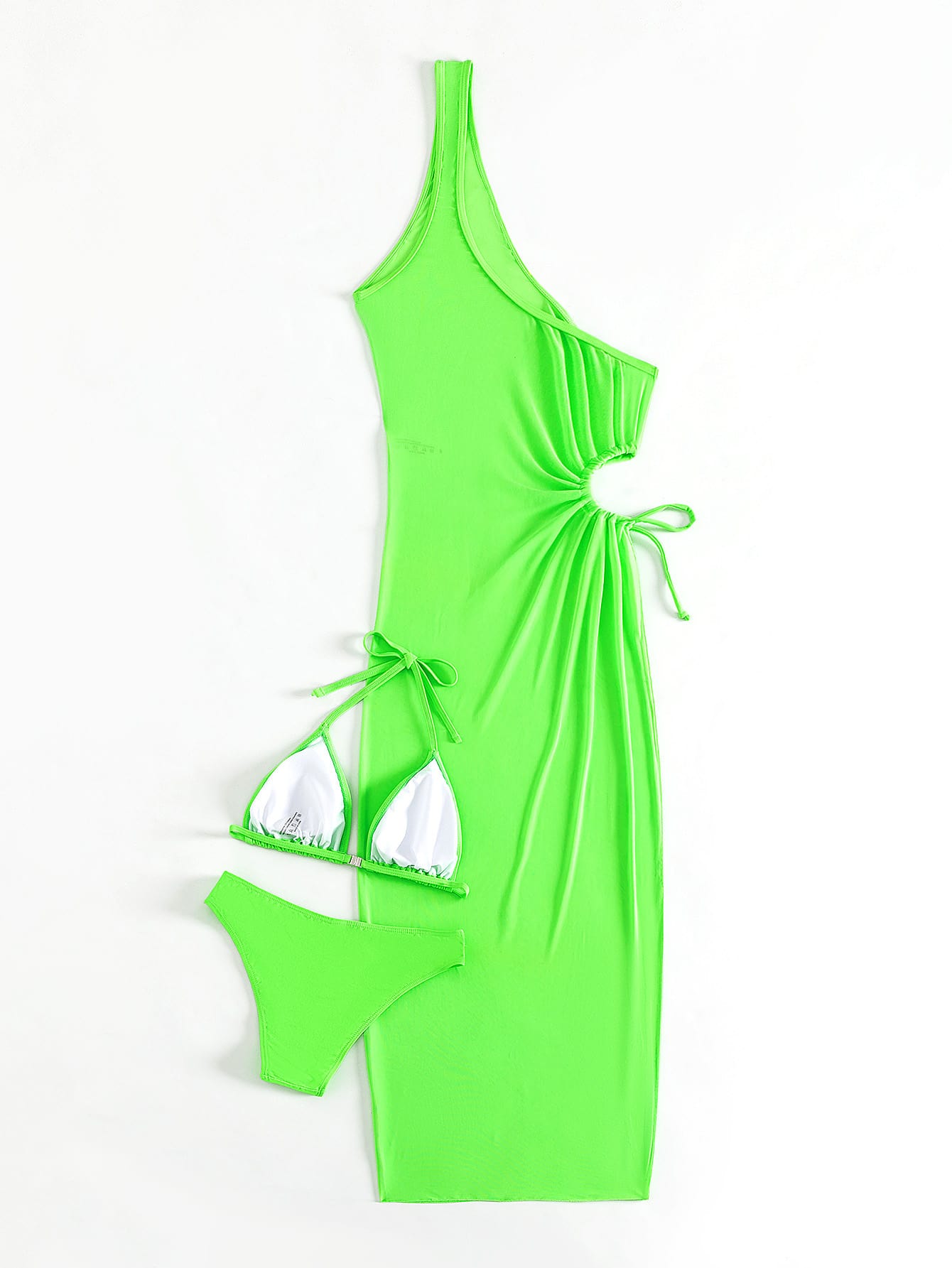 Triangle-Bikini mit Neckholder, & Cover-Up