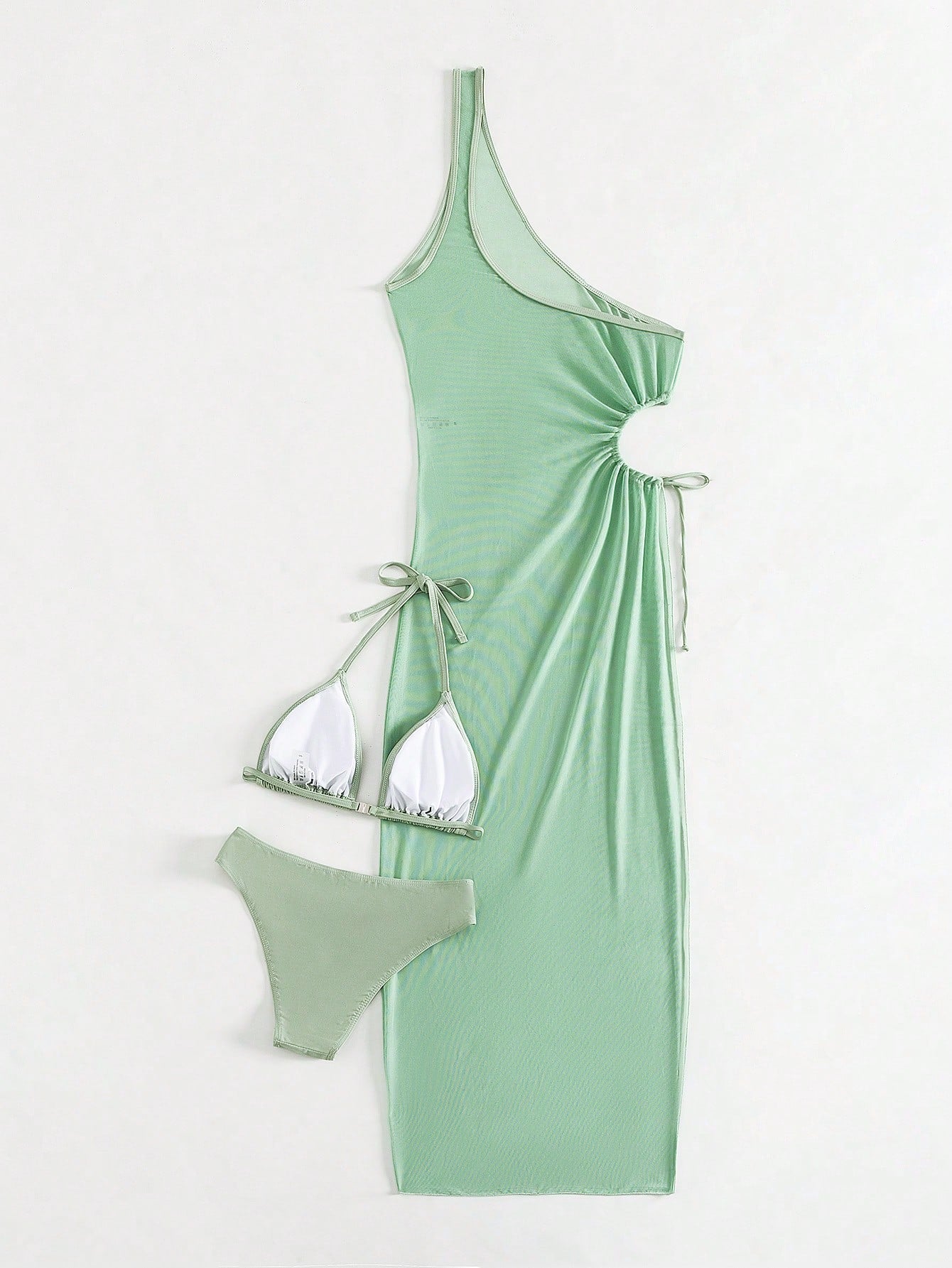 Triangle-Bikini mit Neckholder, & Cover-Up