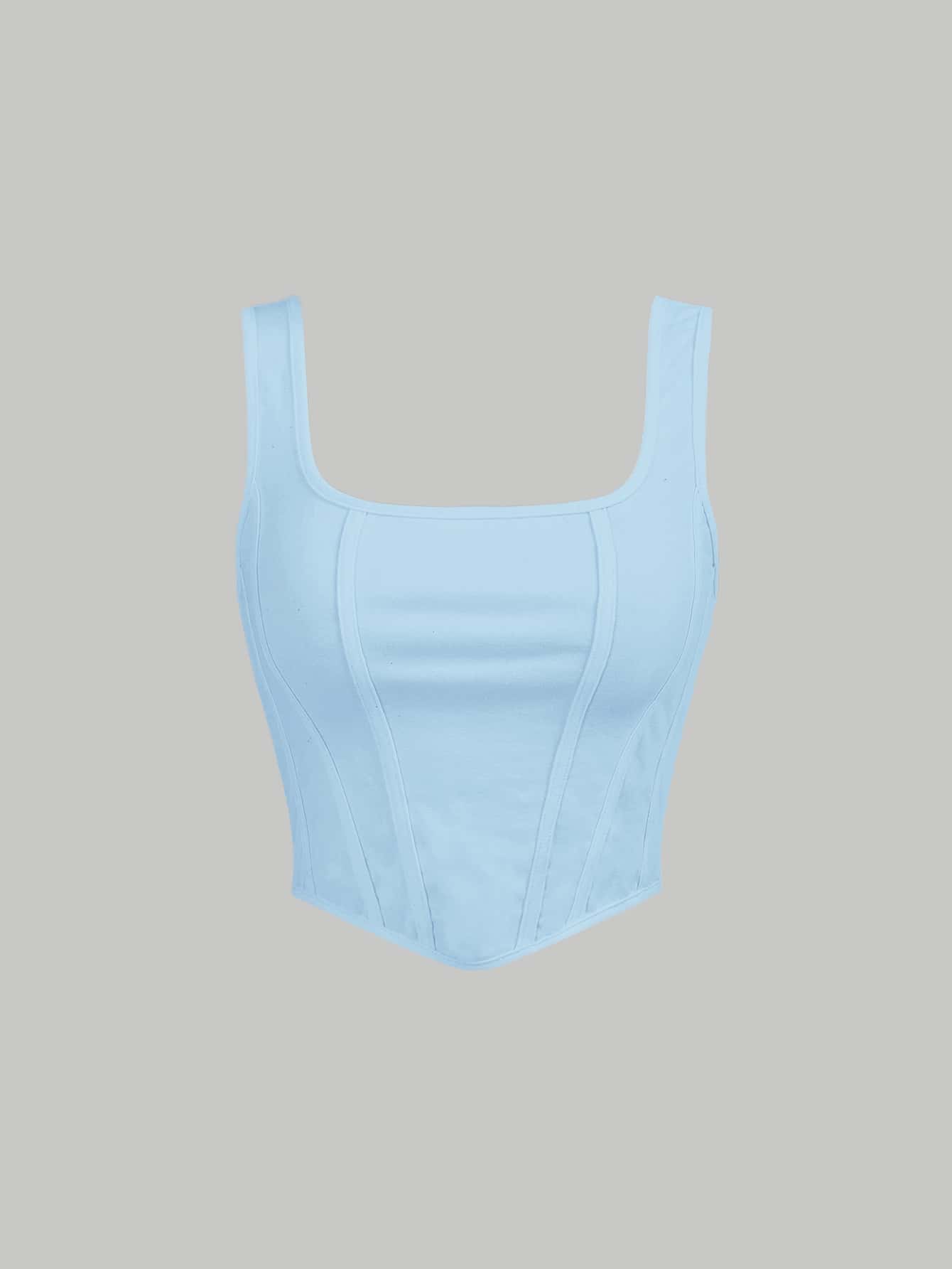 Tank Top mit U-Ausschnitt