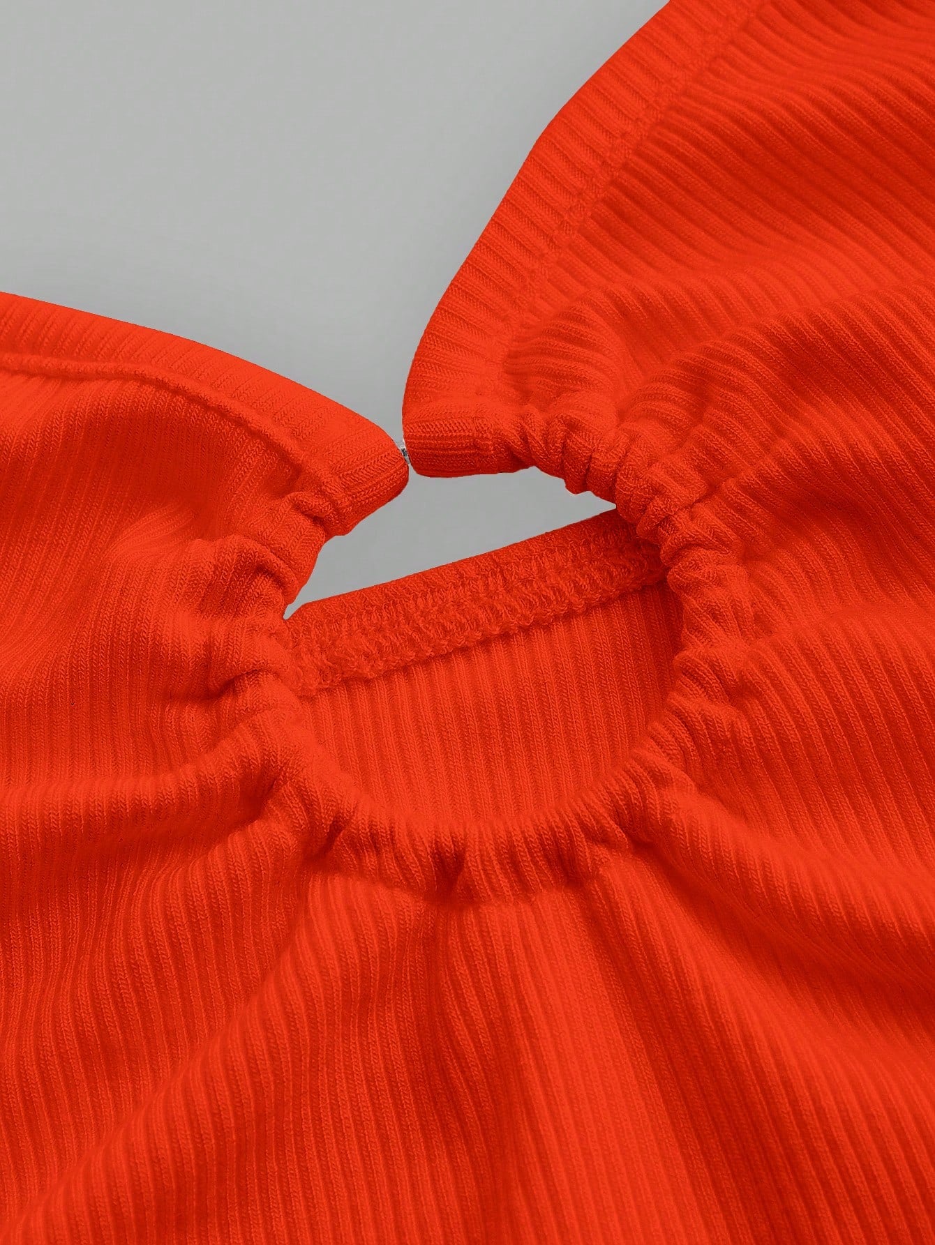 Trägertop mit Ring Bindung, Kreuzgurt auf Rücken