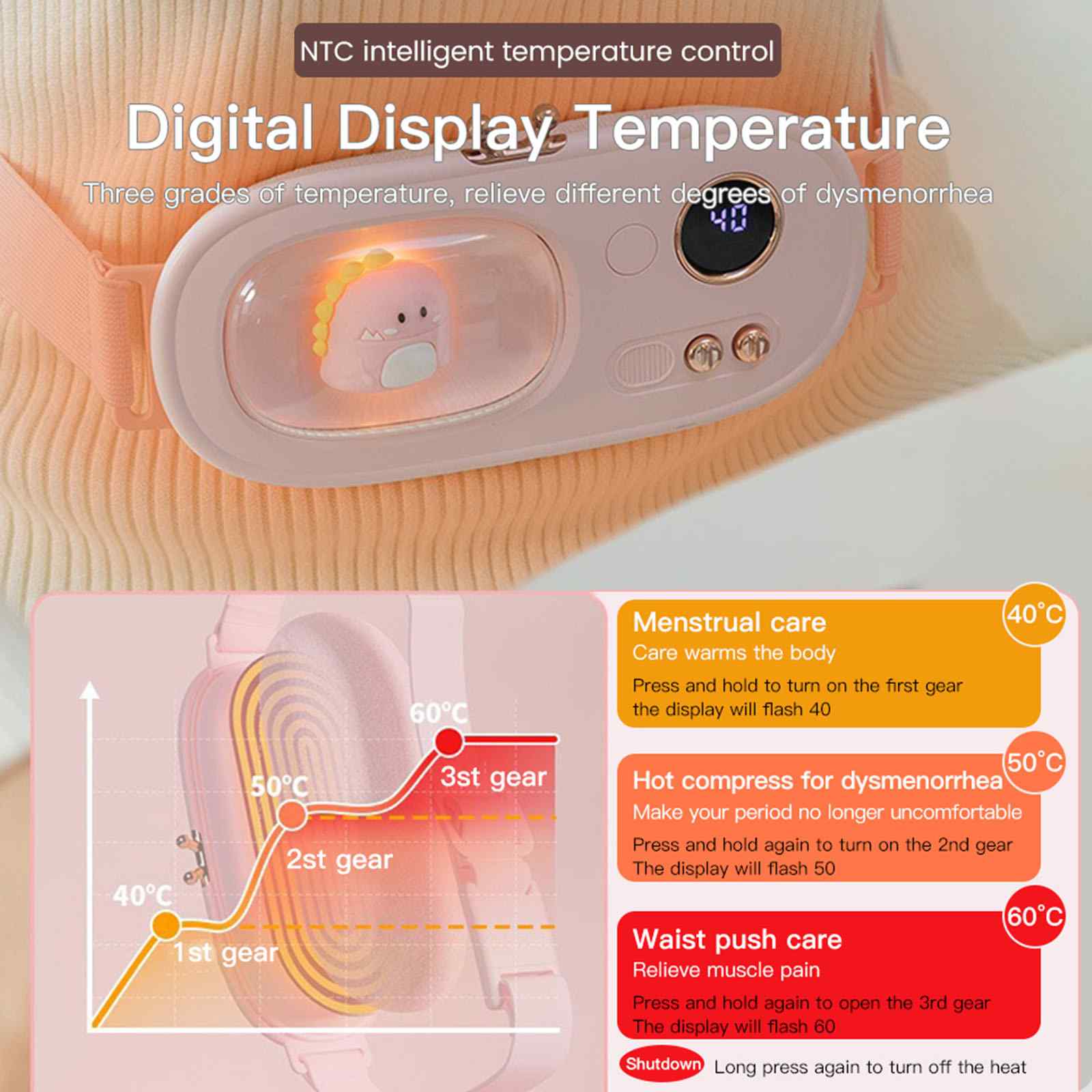 MyAura™ Heizkissen zur Menstruationslinderung