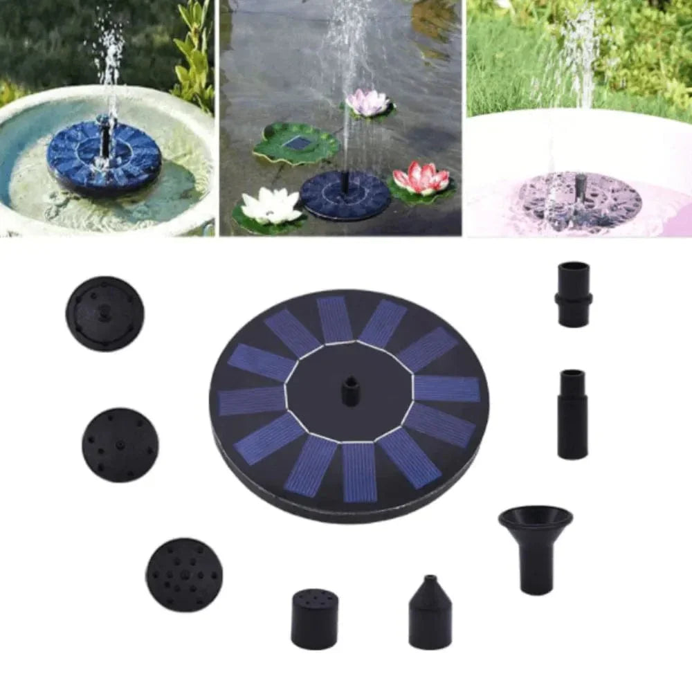 ☀️ SolarBrunnen™ – 1+1 GRATIS! Zwei Springbrunnen für einen erfrischenden Sommergarten