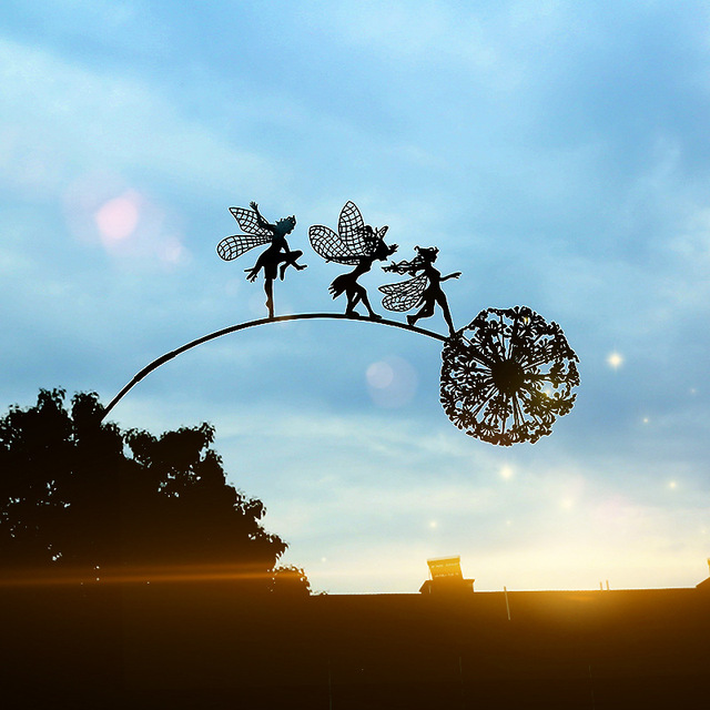 Tanzende Fee auf Tour