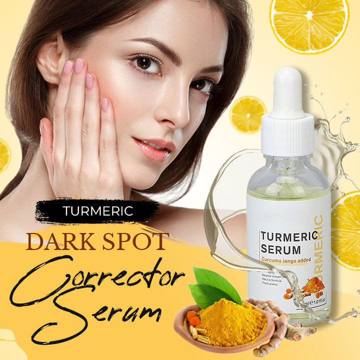 Kurkuma Serum zur Korrektur dunkler Flecken | 1+1 GRATIS