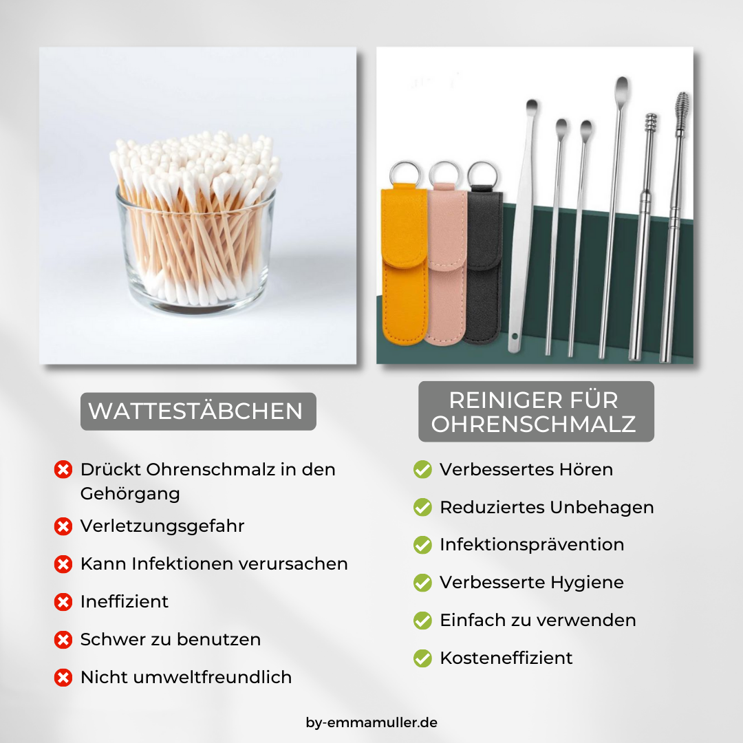 EarWaxCleaner™ - Kit zur Entfernung von Ohrenschmalz 50% RABATT