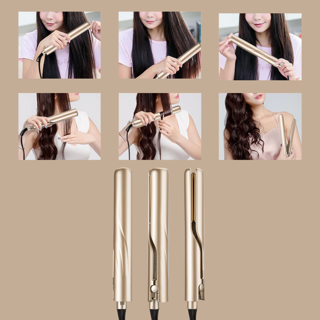 FlexiCurl™ - 2-in-1 Locken- & Glättungsstyler