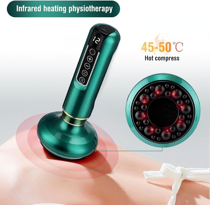 ThermoCup™ - Kabelloses Infrarot-Schröpf- und Schabgerät