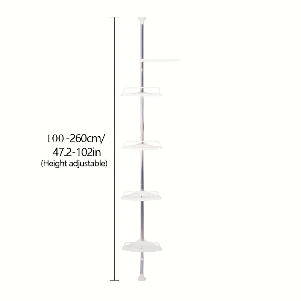 EckFlex™ – Maximaler Komfort & Platzersparnis – ganz ohne Bohren oder Schrauben. Sofort Ordnung im Badezimmer schaffen