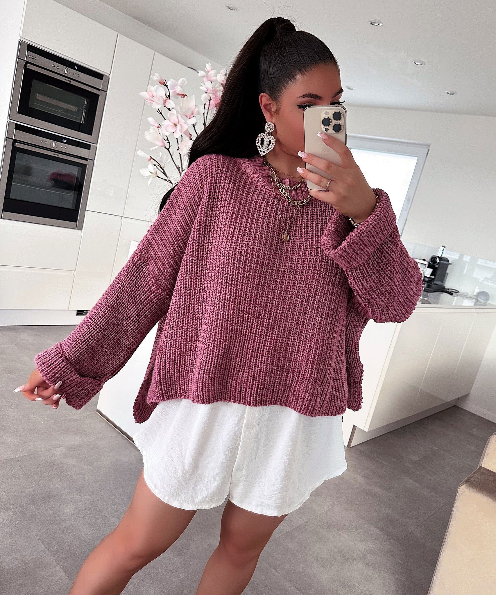 Pullover Elsa Kurz Rosenholz