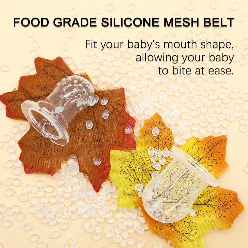 NutriPals™ - BPA-freier Baby-Fruchtfütterer-Schnuller (1+1 GRATIS)