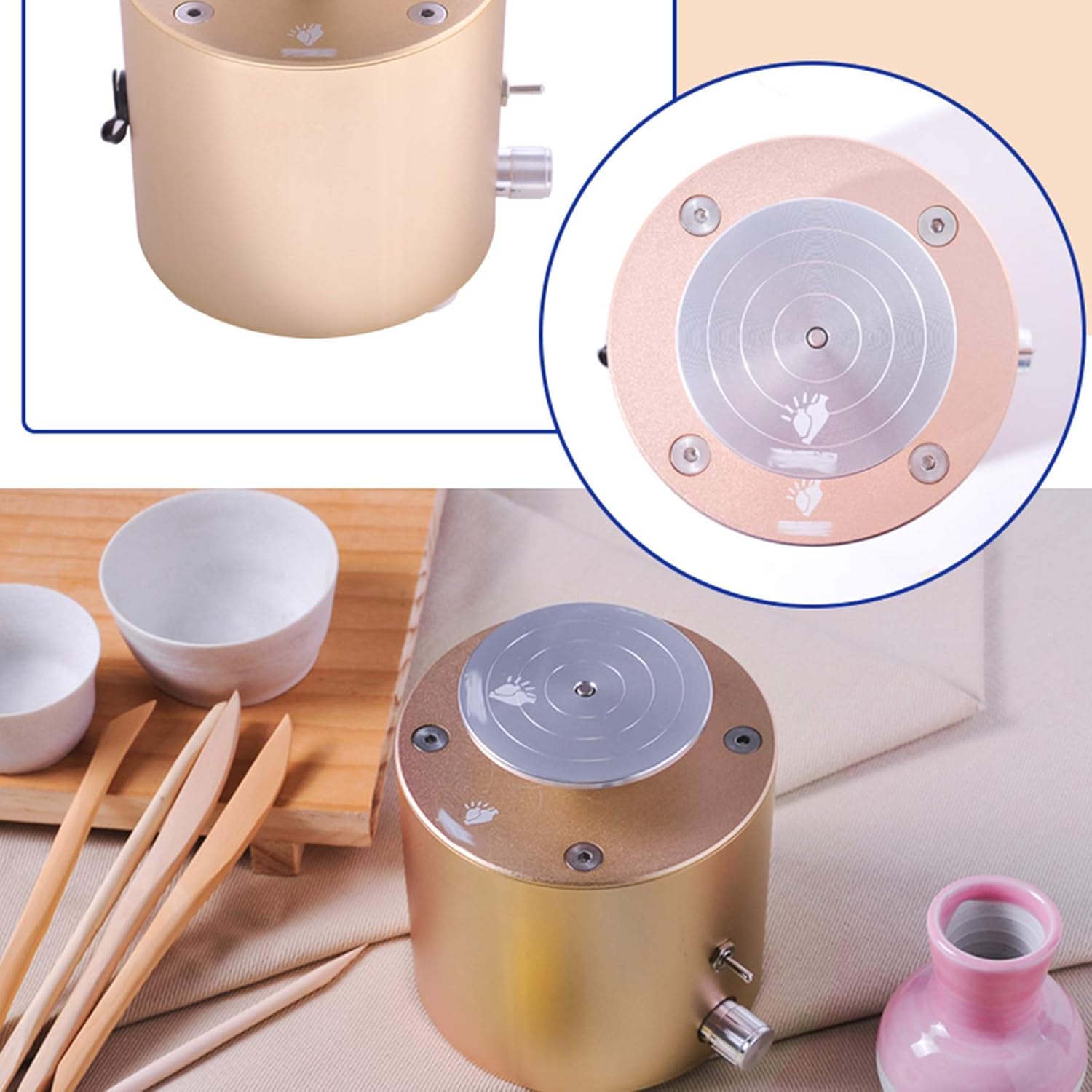 Spinoro™ – Elektrische Töpferscheibe für Kinder