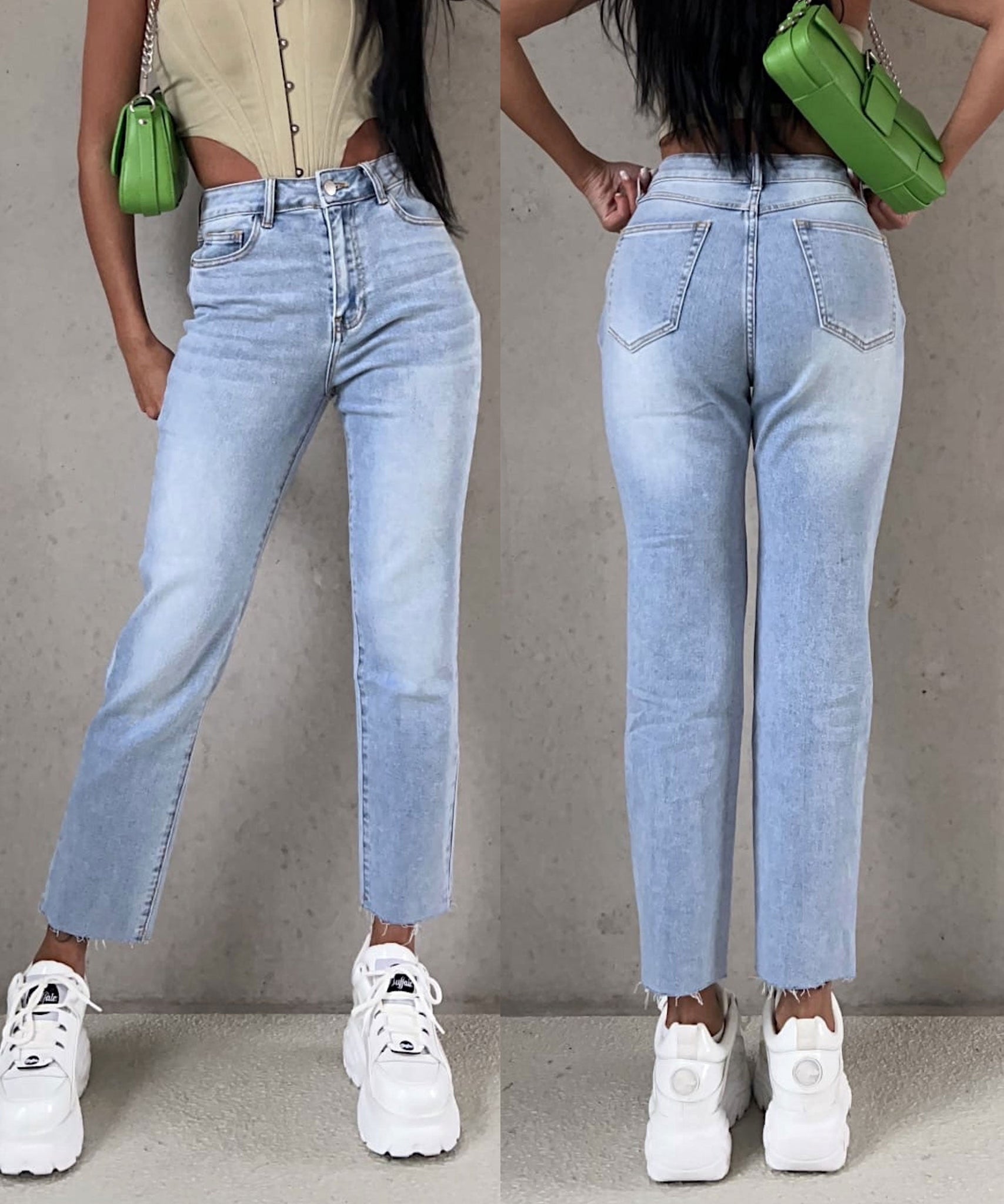 Jeans Hose Gabriela Blau