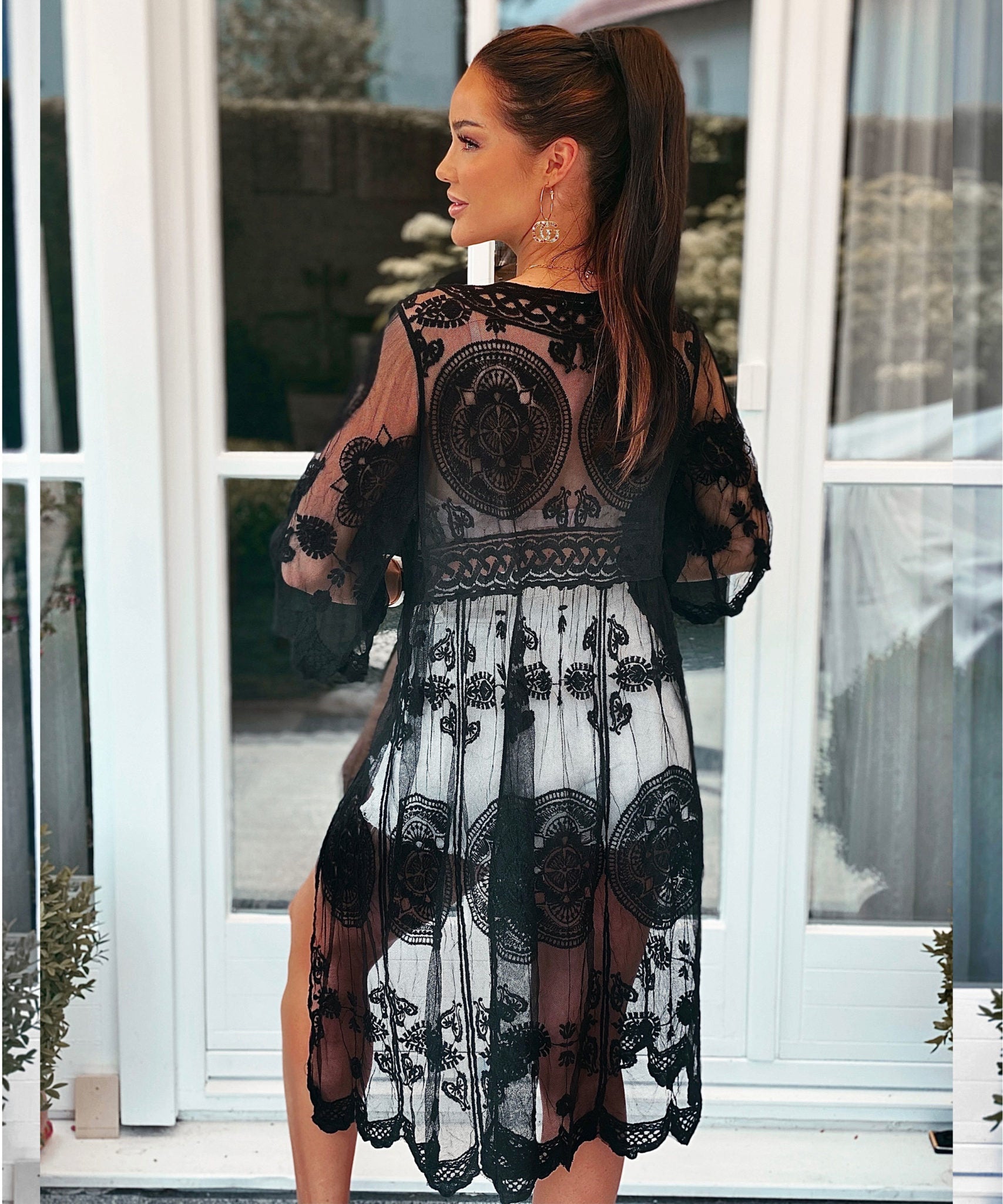 Kimono Willow Schwarz