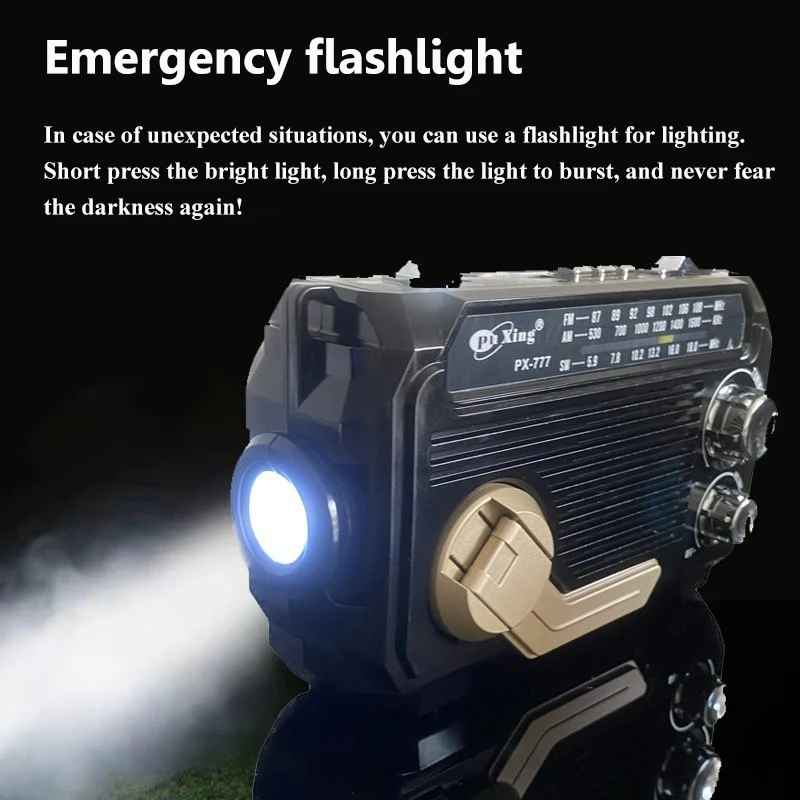 StormLicht™ | Notfallradio & LED-Lampe – Für Stromausfälle & Notlagen