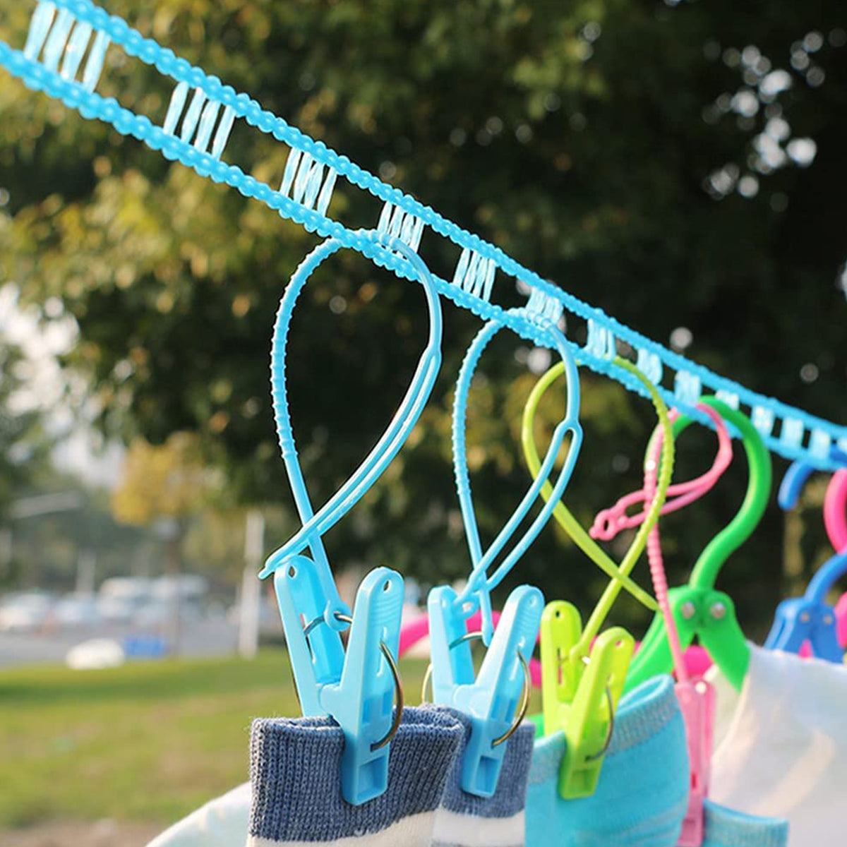 WashyLine™ Rutschfeste Wäscheleine (3 Stück)