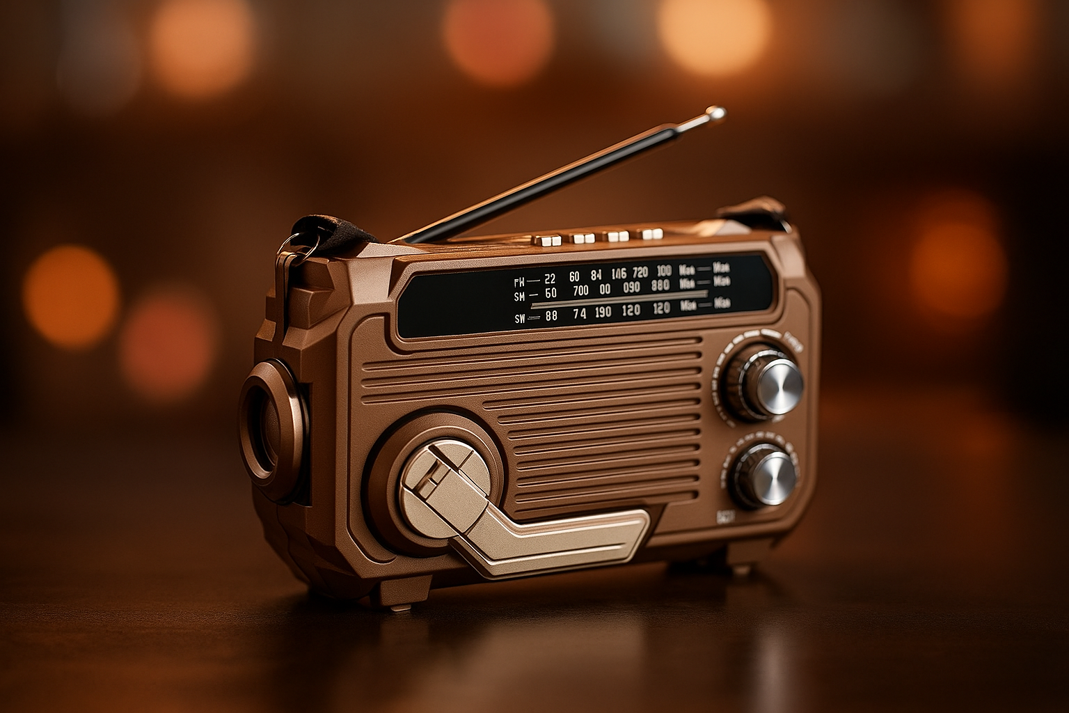 StormLicht™ | Notfallradio & LED-Lampe – Für Stromausfälle & Notlagen