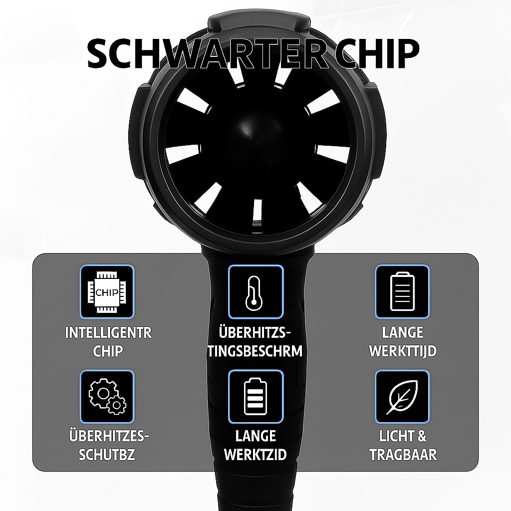 BladBreeze™ – Kabelloses Gebläse für blitzschnelles Entfernen von Laub, Schmutz, Staub und alltäglichem Unrat
