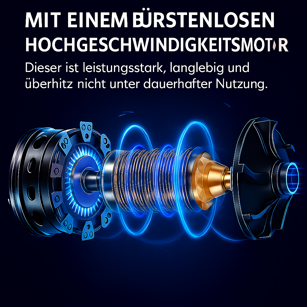 BladBreeze™ – Kabelloses Gebläse für blitzschnelles Entfernen von Laub, Schmutz, Staub und alltäglichem Unrat