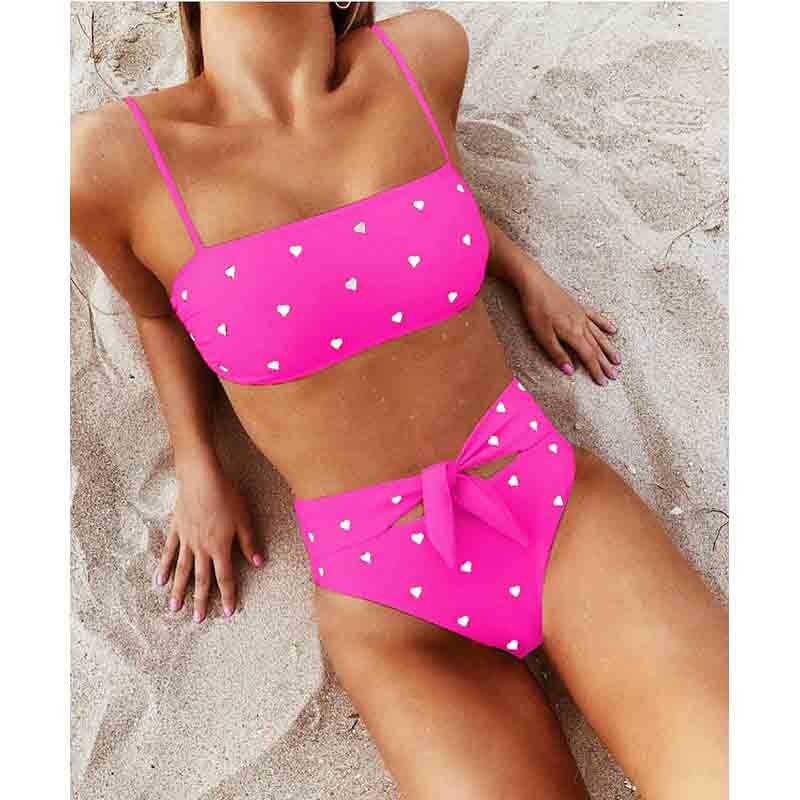 Modioza Riemen-Bikini-Set