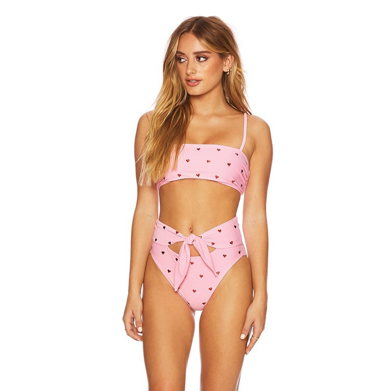 Modioza Riemen-Bikini-Set