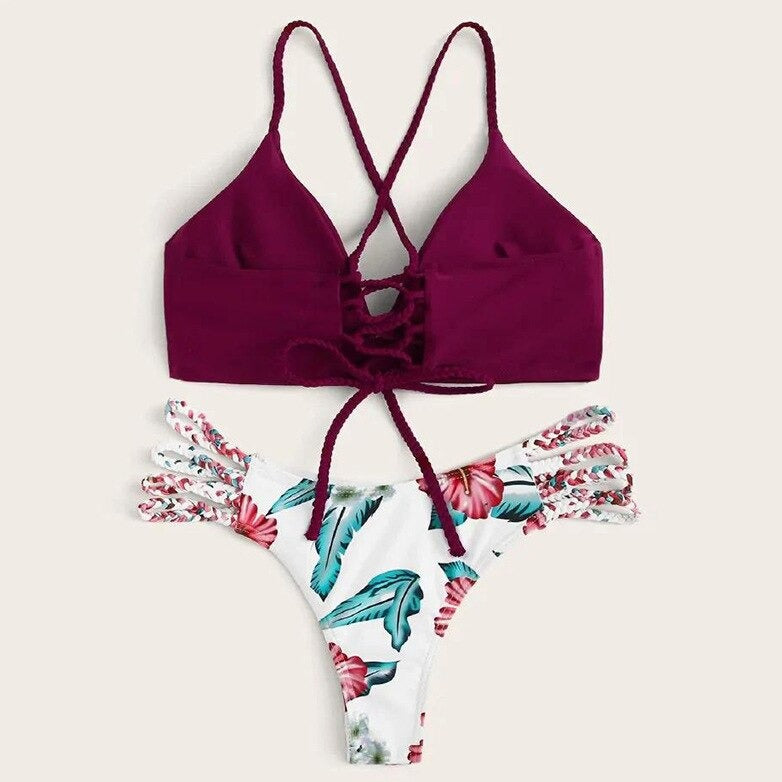 Modioza Schnittblume Bikini-Set