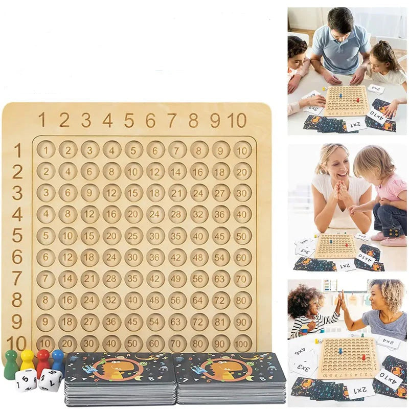 Mathe-Hilfe® | Montessori Brettspiel aus Holz 50% RABATT