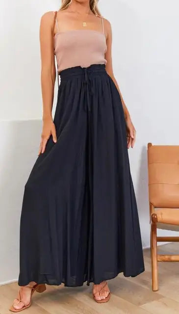 Irida™ – Lange Culottes mit hoher Taille (50% RABATT)