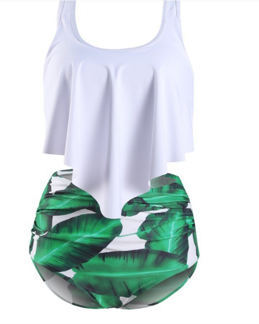 Modioza Ruffles Zweiteiliger Badeanzug