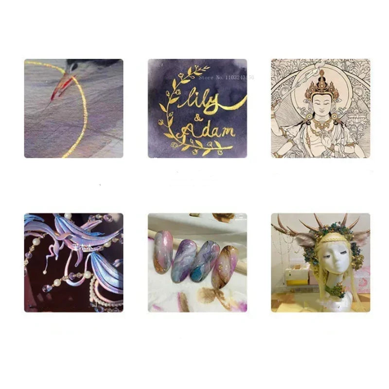 Lustrelle™ – Festes Aquarell-Set für Nägel & Kunst