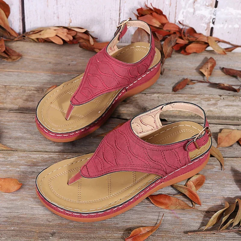 Marvella™ - Stilvolle Sommer-Plateausandalen