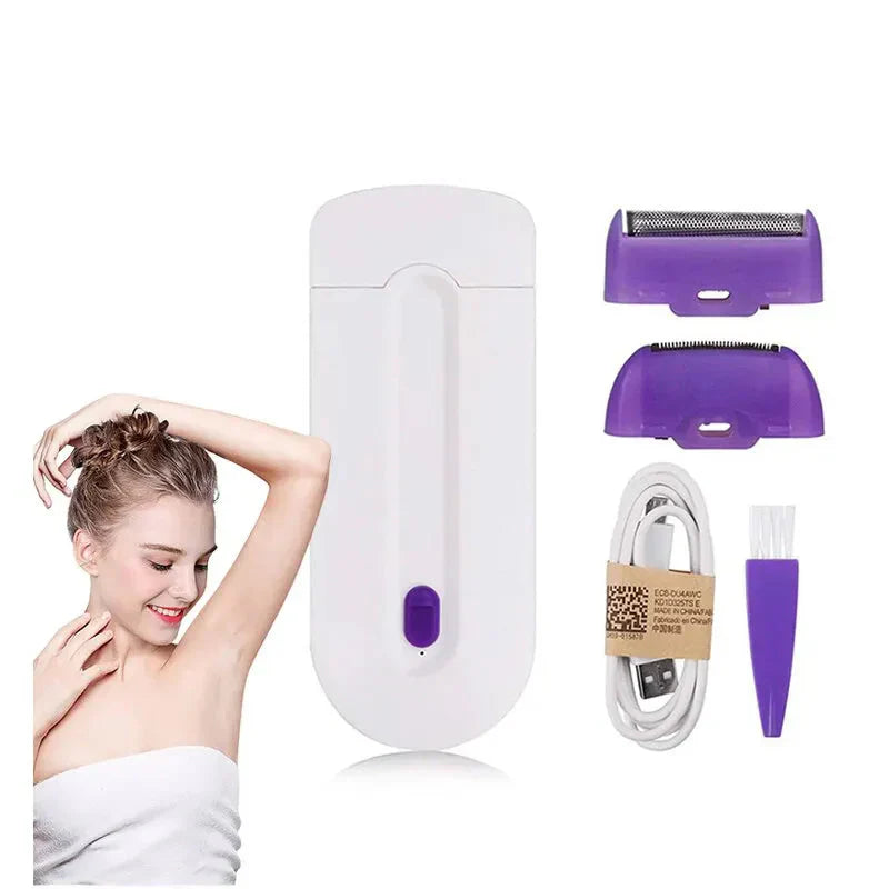 Glowelle™ – Elektrischer Blaulicht-Haarentferner für Frauen