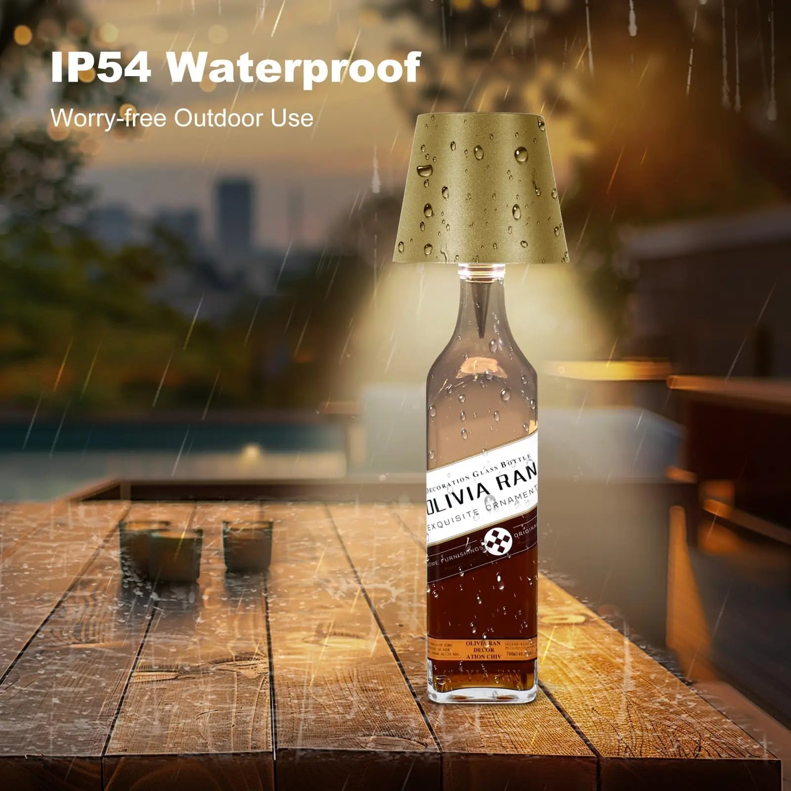 Vinoluxo™ | Elegante Flaschenlampe fürs Zuhause