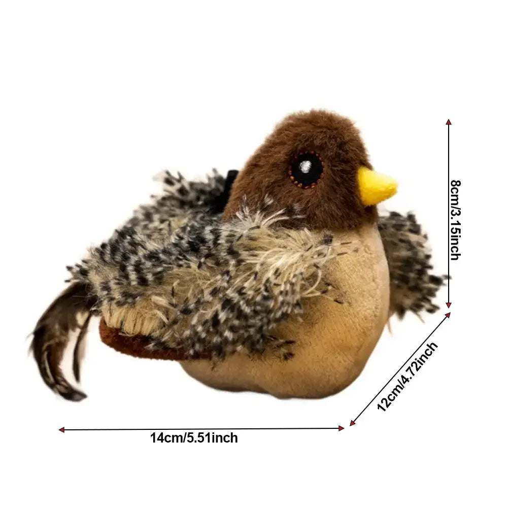 FluffFly™ – Interaktives fliegendes Vogel-Katzenspielzeug 1+1 GRATIS