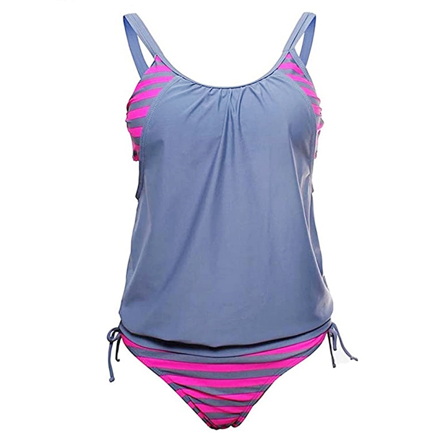 Modioza Zweiteiliges Vintage-Top mit Halfter