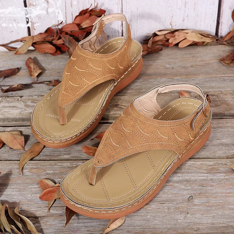 Marvella™ - Stilvolle Sommer-Plateausandalen