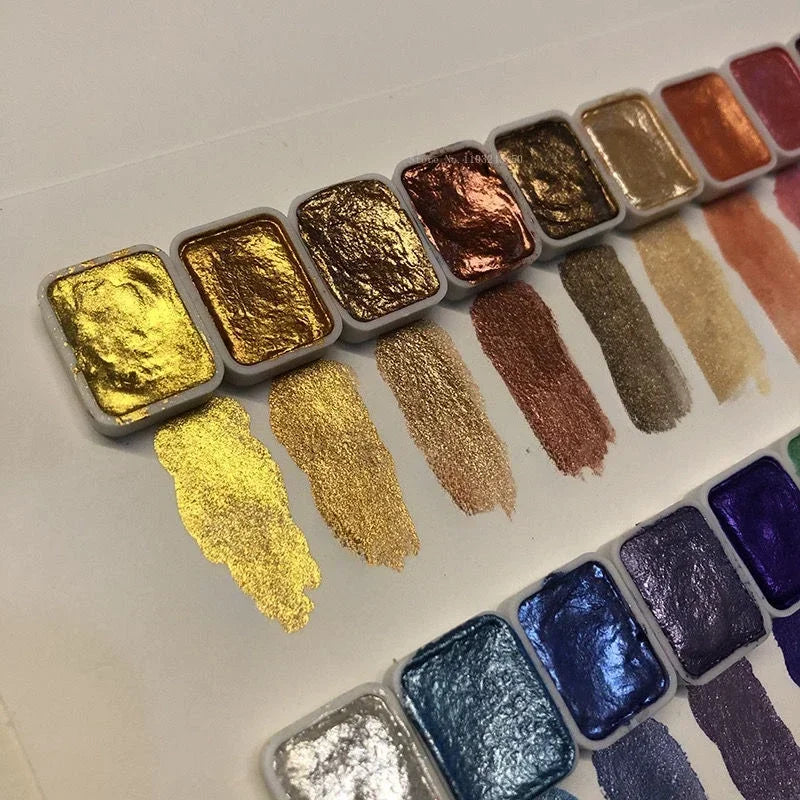 Lustrelle™ – Festes Aquarell-Set für Nägel & Kunst