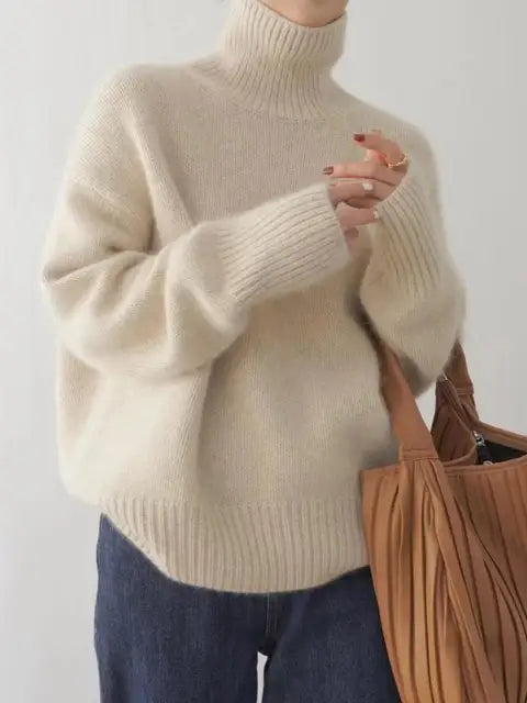 Evadne™ - Lässiger Weicher Warmer Strickpullover (50% RABATT)