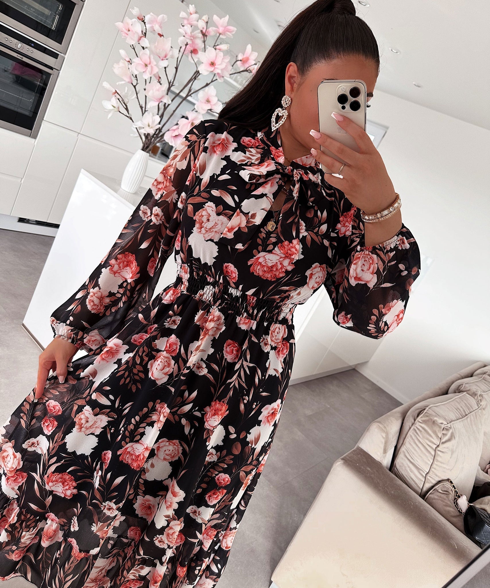 Maxi Kleid Bonita Schwarz