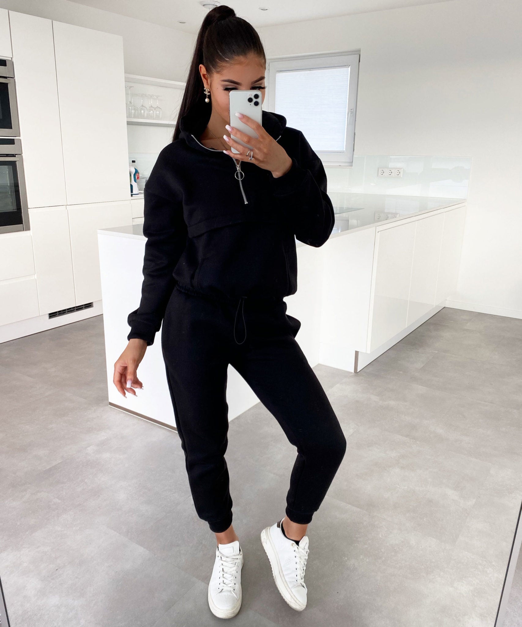 Jogger Set Hanna Schwarz Neu